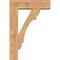 Ekena Millwork Olympic Block Smooth Bracket w/ Offset Brace, Western Red Cedar, 7 1/2"W x 26"D x 38"H BKT0806X26X38OLY05SWR - alternate 2
